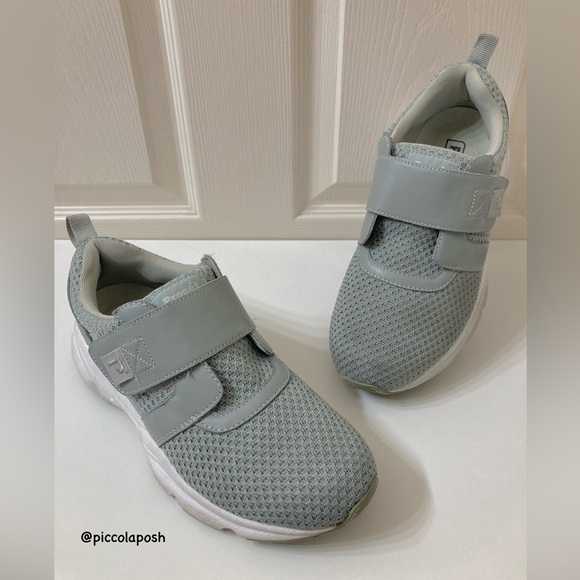Propet Light Gray Stability X Strap Sneaker Walking Shoes 8.5 Extra Wide Support - Picture 13 of 13